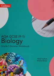 Aqa Gcse 91 Biology Grade 5 Booster Workbook Foxford Helen