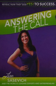 Answering The Call Sasevich Lisa Author Oleary Christa Author Coryell