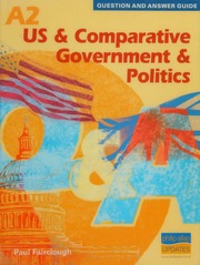 A2 Us Comparative Government Politics Fairclough Paul