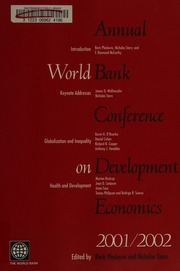Annual World Bank Conference On Development Economics 20012002 Annual Bank Conference On Development Economics 13th 2001 Washington