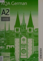 Aqa A2 German Grammar Workbook New Ed Mcneill Jeannie