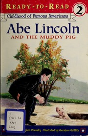 Abe Lincoln And The Muddy Pig 1st Aladdin Ed Krensky Stephen
