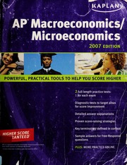 Ap Macroeconomicsmicroeconomics None 2007 Ed Bishop Sangeeta K