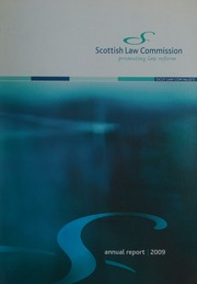 Annual Report 2009 Scottish Law Commission