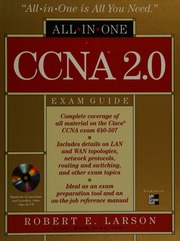 Allinone Ccna Certification Exam Guide Larson Robert E Robert Eugene