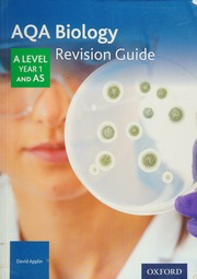 Aqa Biology Revision Guide A Level Year 1 And As Applin D G David G