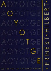 All Of You On The Good Earth Poems 1st Ed Hilbert Ernest 1970