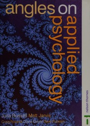 Angles On Applied Psychology Russell Julia Jarvis Matt 1966