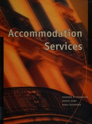Accommodation Services Oshannessy Vivienne 1962 Haby Sheryl Richmond