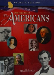The Americans Georgia Ed Danzer Gerald A Mcdougal Littell