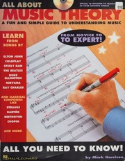 All About Music Theory A Fun And Simple Guide To Understanding Music Harrison