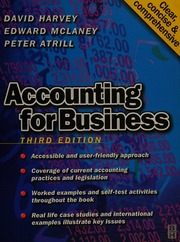 Accounting For Business 3rd Ed Atrill Peter Harvey David Mclaney