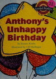 Anthonys Unhappy Birthday Korba Joanna Houghton Mifflin And Company