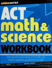 Act Math Science Workbook Spark Publishing