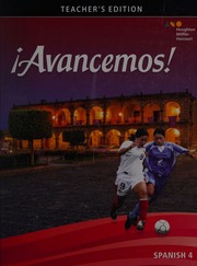 Avancemos Jarvis Ana C Author Lebredo Raquel Author Houghton Mifflin Harcourt Publishing Company