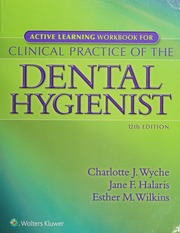 Active Learning Workbook For Clinical Practice Of The Dental Hygienist Wyche
