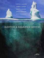 Auditing Assurance Services 5th Ed Louwers Timothy J