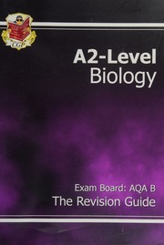 A2level Biology Aqa B The Revision Guide Barnett Gloria