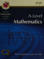 Asa Level Maths For Aqa Core 2 Student Book Parsons Richard