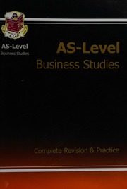 Aslevel Business Studies The Revision Guide Unknown