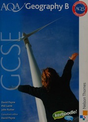 Aqa Gcse Geography B Student Book Payne David