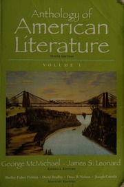 Anthology Of American Literature 10th Ed Mcmichael George L