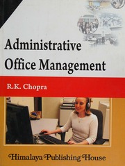 Administrative Office Management Chopra R K