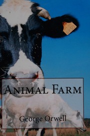 Animal Farm A Fairy Story Orwell George 19031950