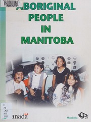 Aboriginal People In Manitoba Hallett Bruce Canada Manitoba