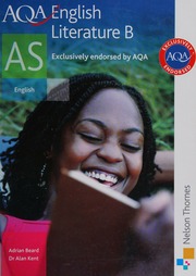 Aqa As English Literature B Students Book Beard Adrian Kent