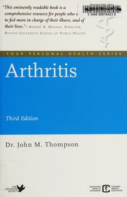 Arthritis 3rd Ed Thompson John John Marcus Canadian Medical Association
