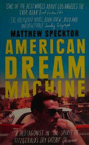 American Dream Machine Specktor Matthew Author