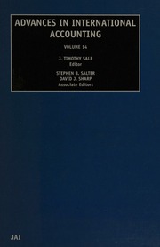 Advances In International Accounting Volume 14 Sale J Timothy Salter