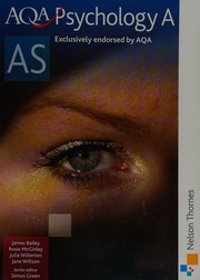 Aqa Psychology A As Willson Jane Bailey James