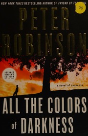 All The Colors Of Darkness 1st Ed Robinson Peter 1950