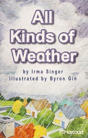 All Kinds Of Weather Singer Irma Gin Byron Illustrator