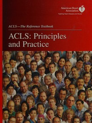 Acls Principles And Practice Aclsthe Reference Textbook Editor Richard O Cummins Unknown