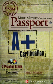 A Certification Meyers Mike 1961 Rosenblath Tracey