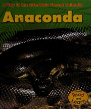 Anaconda 1st Ed Ganeri Anita 1961