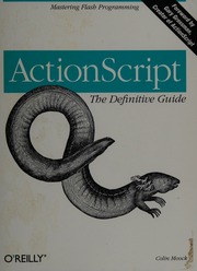 Actionscript The Definitive Guide Moock Colin