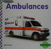 Ambulances Murray Julie 1969 Author