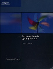 Aspnet 20 3rd Ed Kalata Kathleen Kalata Kathleen Introduction To Aspnet