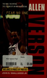 Allen Iverson Fear No One Smallwood John N Copyright Paperback Collection Library Of Congress Dlc