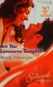 Are You Lonesome Tonight Etherington Wendy