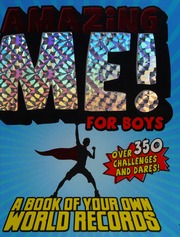 Amazing Me For Boys A Book Of Your Own World Records Buckley