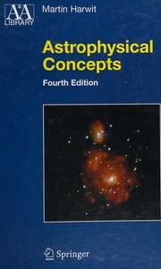 Astrophysical Concepts Harwit Martin 1931
