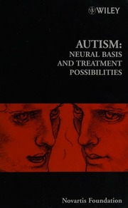 Autism Neural Basis And Treatment Possibilities Bock Gregory Goode
