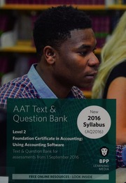 Aat Using Accounting Software Bpp Learning Media