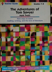 Adventures Of Tom Sawyer Teacher Guide Inc Novel Units
