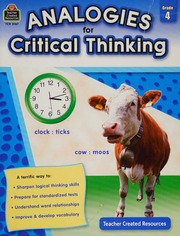 Analogies For Critical Thinking Grade 4 Foster Ruth Mcelwee